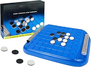 Comprar Juego De Negro Y - Juego De Mesa | Juguete Educativo De Estrategia para Adolescentes Y Adultos para Mejorar La Coordinacion Mano