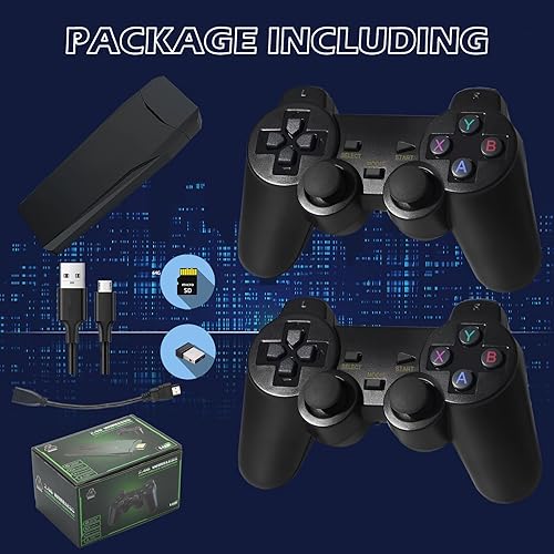 Miniatura 5 de Hikonia Consola de juegos de mano consola de videojuegos retro portátil con 500 juegos clásicos FC pantalla de 30 pulgadas batería recargable de