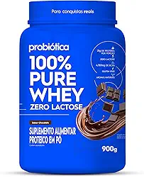 100% Pure Whey Zero Lactose (900G) - Chocolate, Probiótica