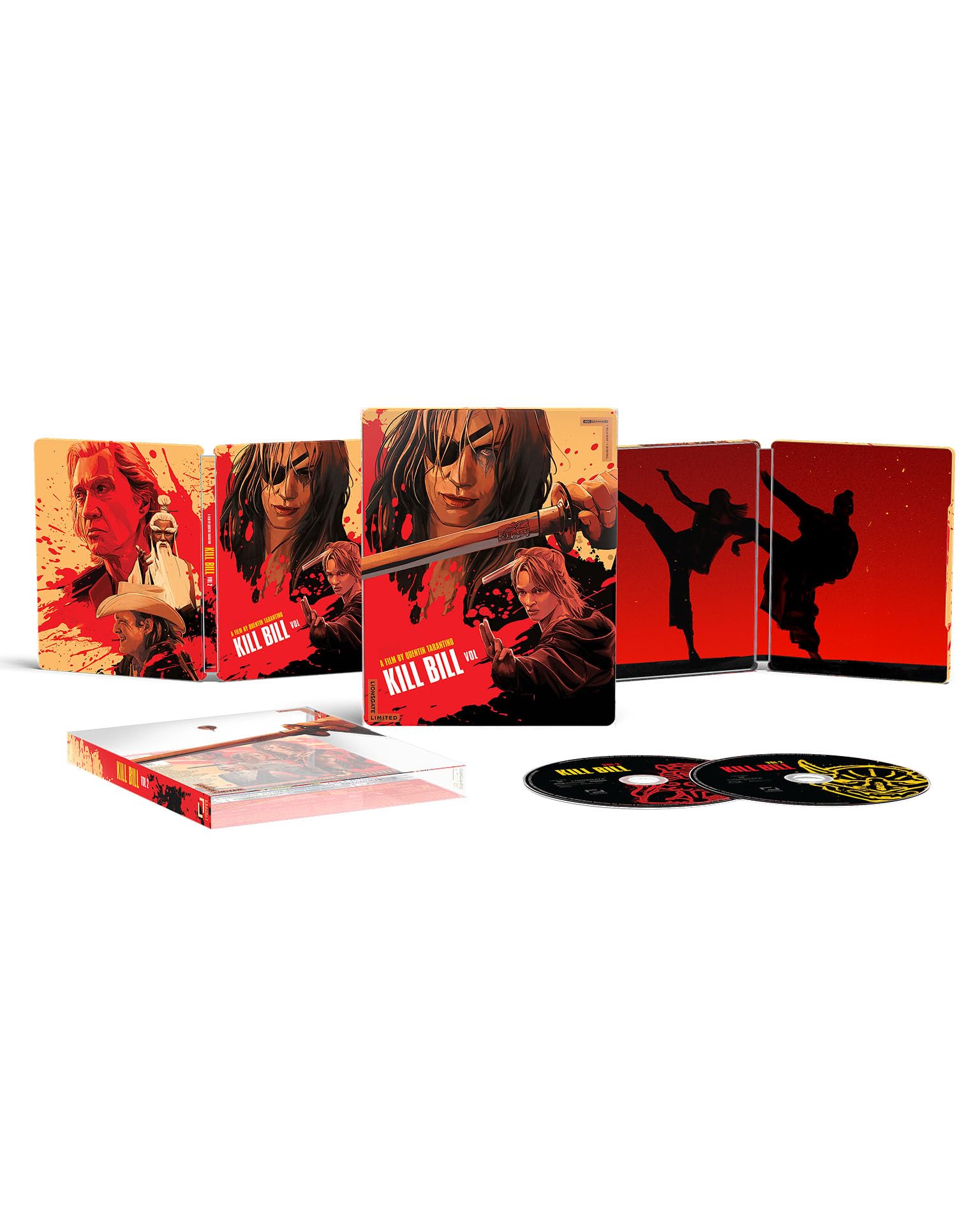 Kill Bill: Volume 2 (4K UHD Steelbook) [Region A & B & C]