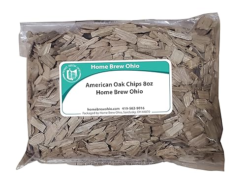 Tosted-Oak-Chips American Toasted Oak Chips para licores, vino/cerveza, 1/2 libra