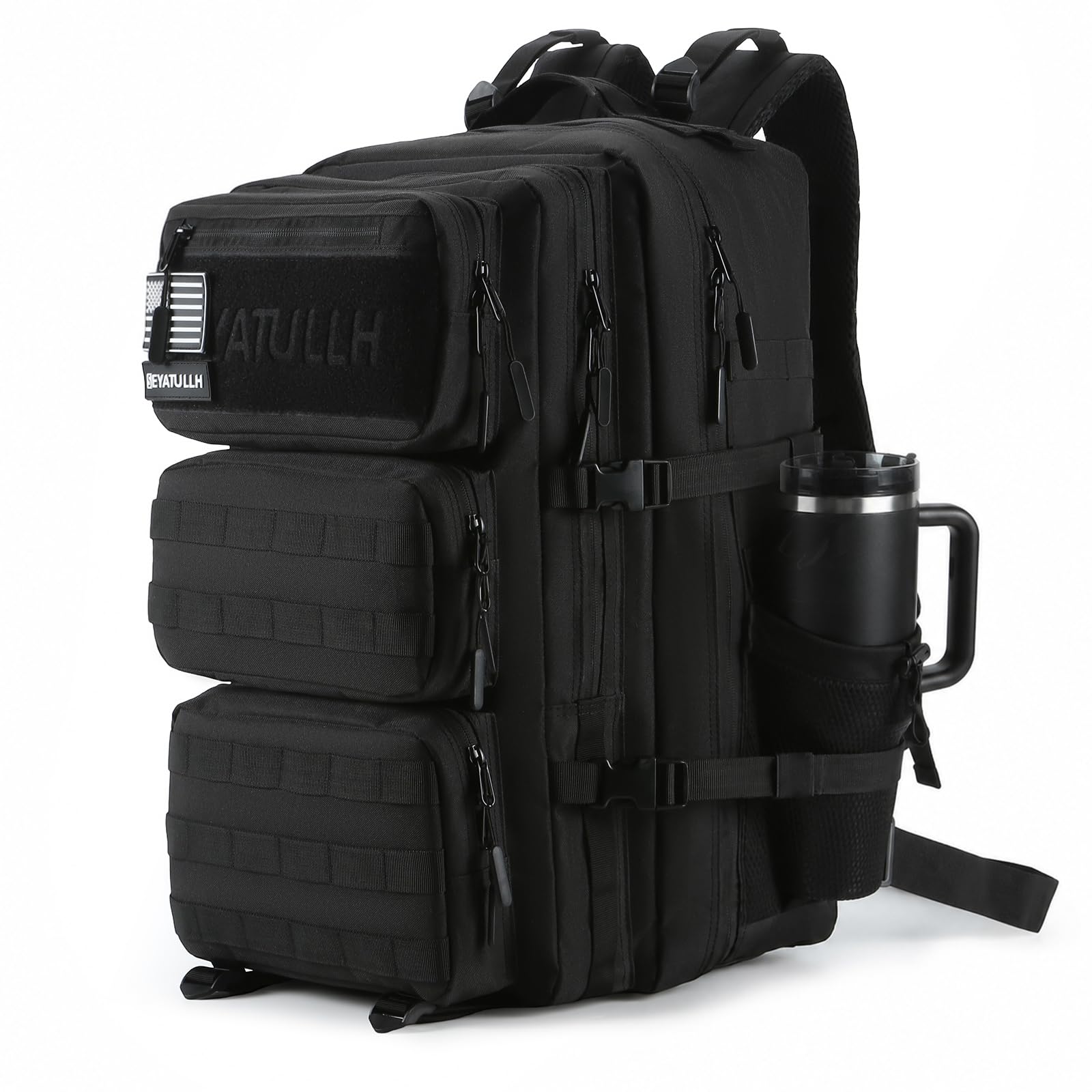 Tactical Military Backpack for Men and Women 55L Large Hiking Bag