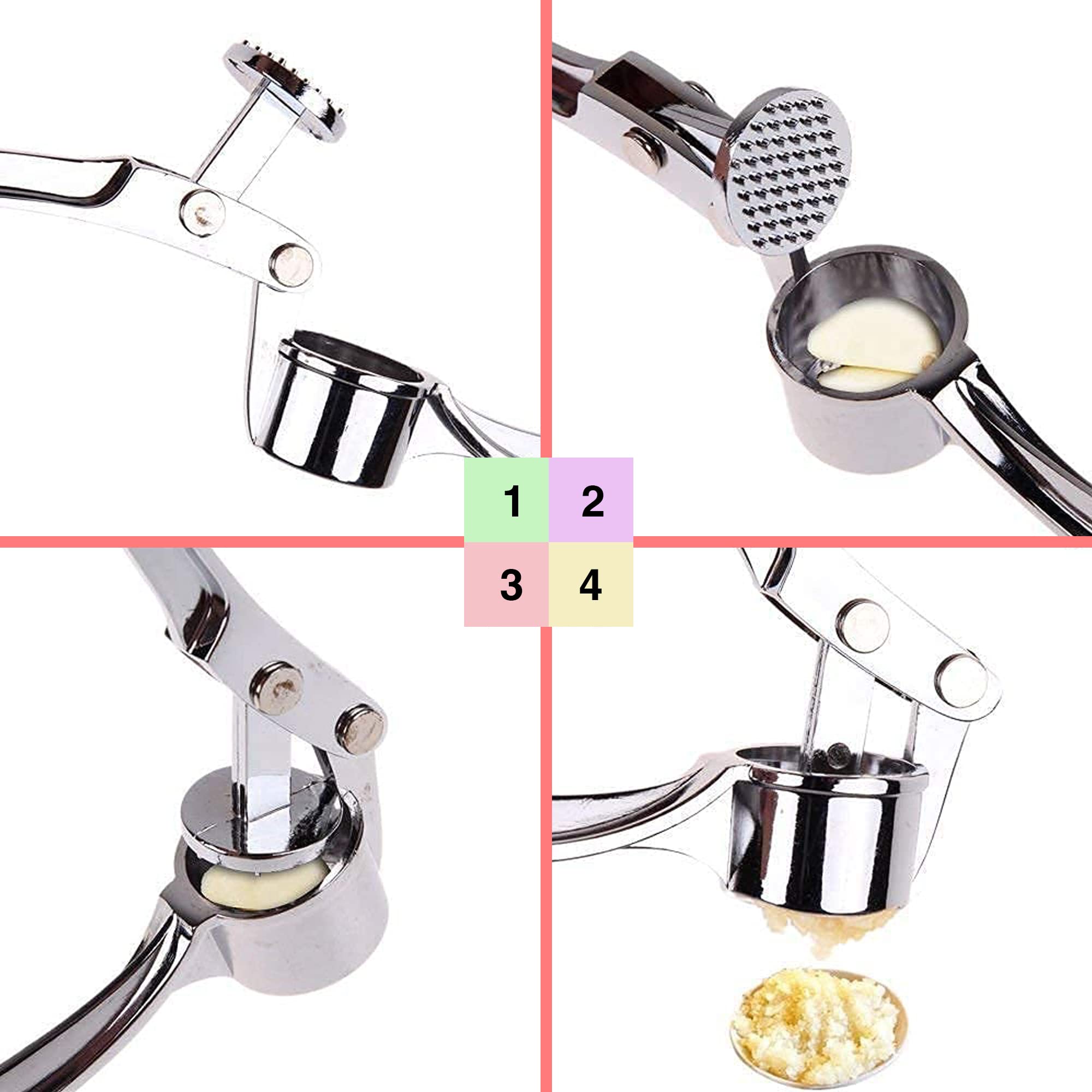 Presse-ail, hachoir à ail en acier inoxydable ABS, hachoir à ail, gingembre, gadget de cuisine, presse-ail, vert Presse-ail, hachoir à ail en acier inoxydable ABS, hachoir à ail, gingembre, gadget de cuisine, presse-ail, vert
