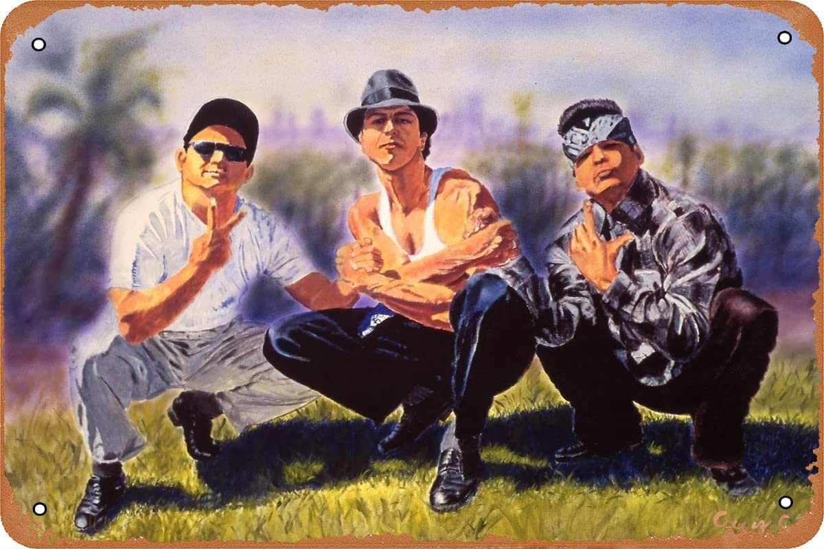 HTINSIGNRetro Metal Sign Blood in Blood Out：Bound by Honor Movie Poster for Cafe Bar Pub Office Home Wall Decor Vintage Tin Sign Gift 12 X 8 inch