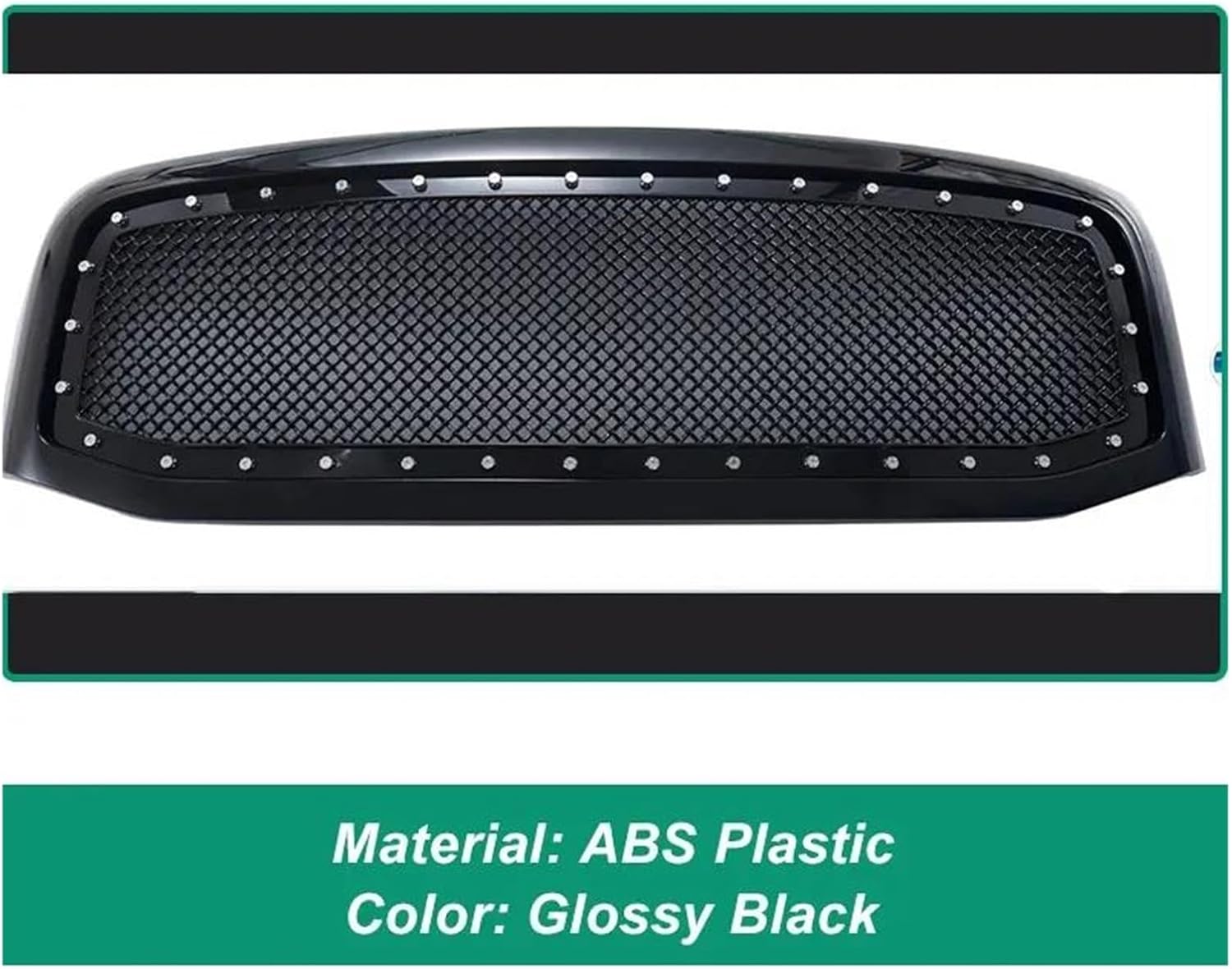 グリル フロントバンパーグリル保護カバーボルトメッシュ