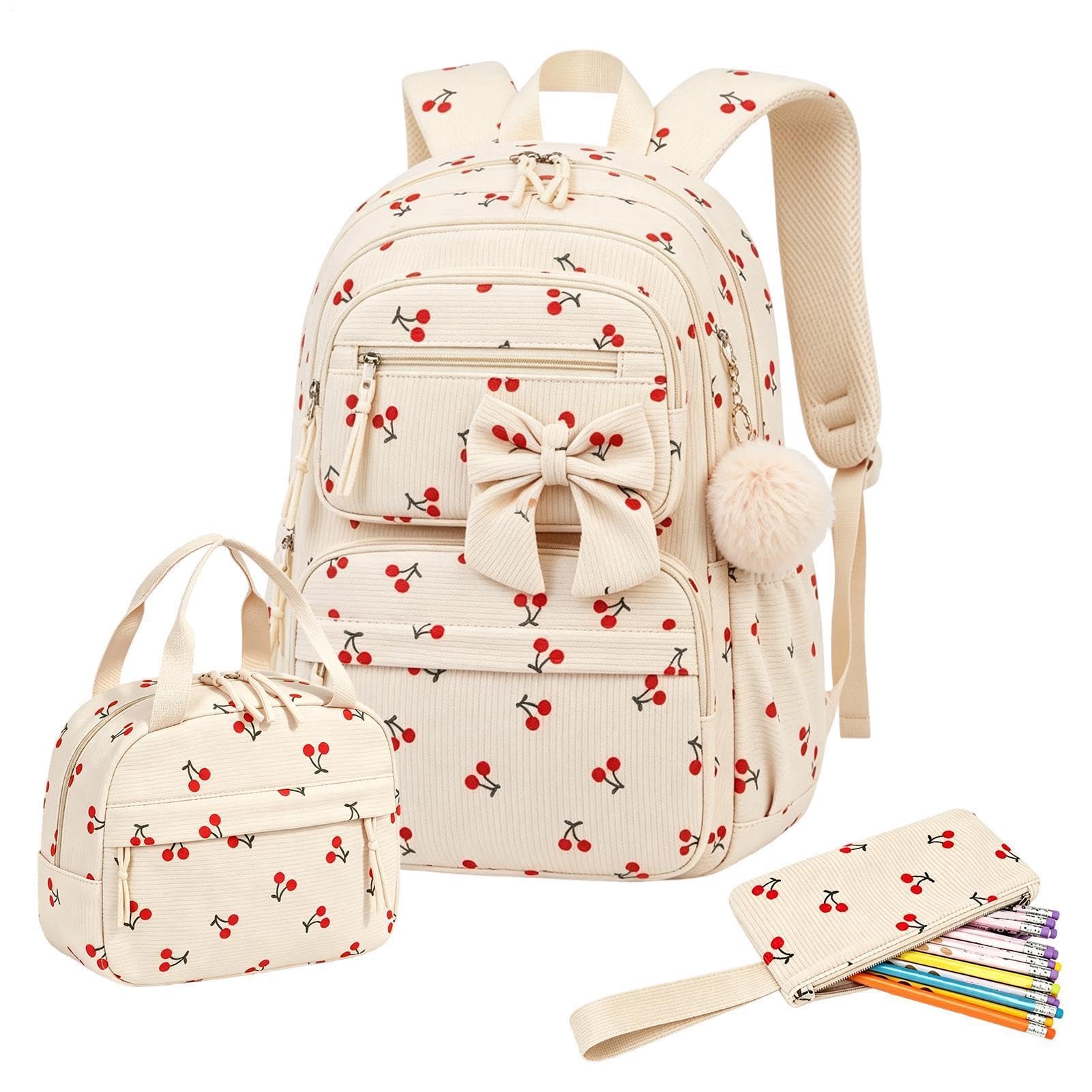 Set De Mochila Y Mochila Impermeable Y Transpirable | Bolso Escolar Gran Capacidad Para Niñas Niños Preescolar Primaria Regreso A Clases Viajes Estudiantes Diario