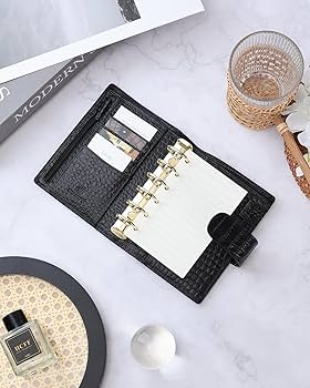 THE ALFEE　シムテム手帳 Amazon.co.jp: Smartfee システム手帳A7メモ帳 レザーポケット