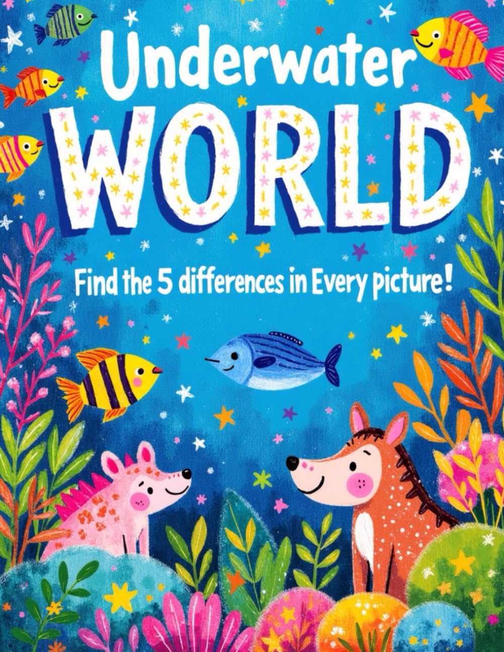 Underwater World: Find the 5 Differences in Every Picture!