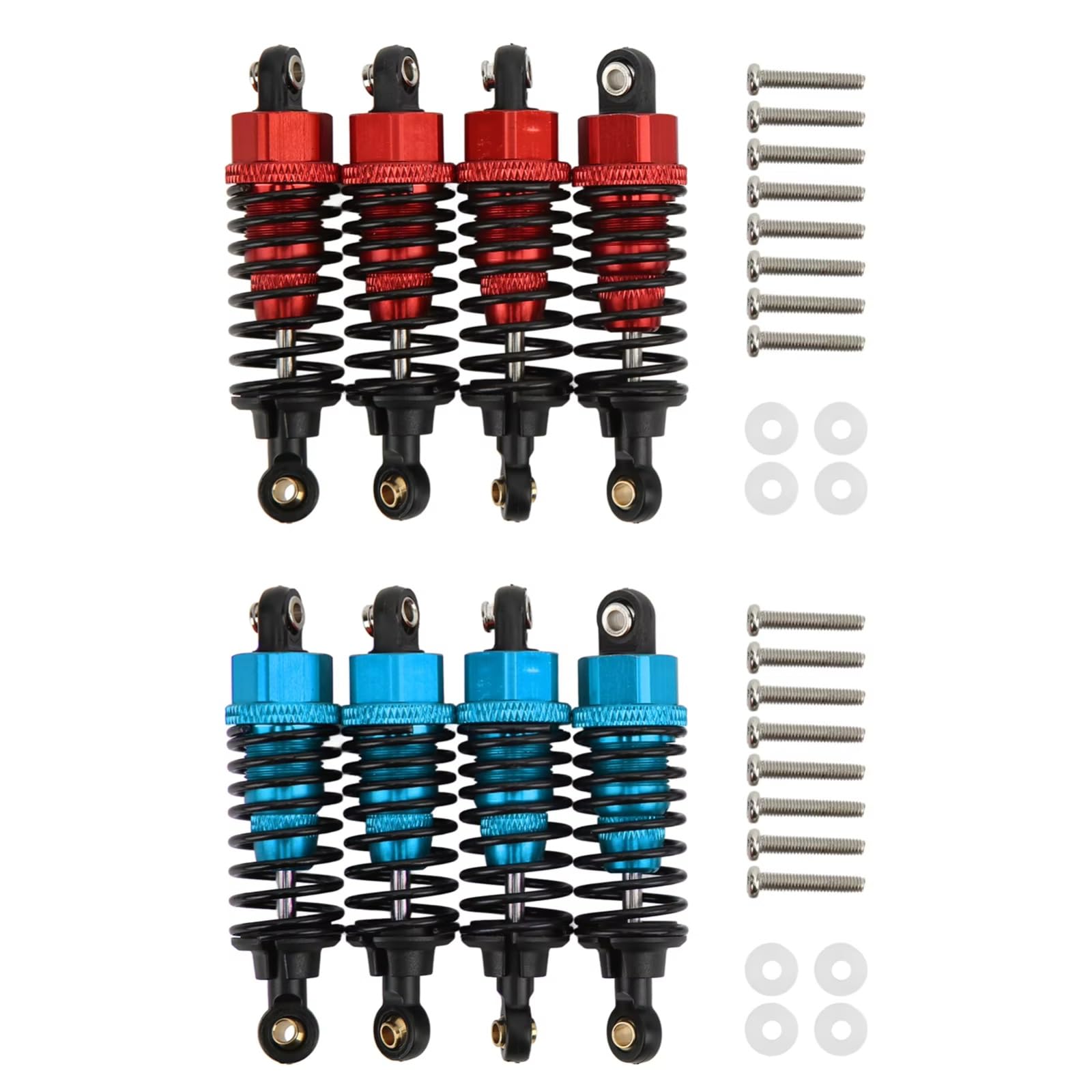 VINGVO Amortisseur de choc RC 2pcs Amortisseur de Choc en Métal RC pour VINGVO Amortisseur de choc RC 2pcs Amortisseur de Choc en Métal RC pour