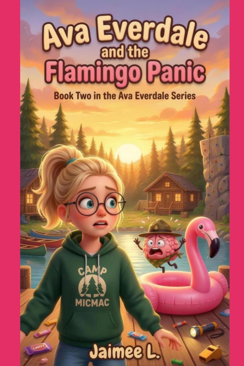 Ava Everdale and the Flamingo Panic: Book Two in the Ava Everdale Series
