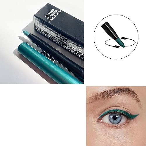 Emerald GLOW Retractable Eye Liner - PACK OF 3- Glimmer Series