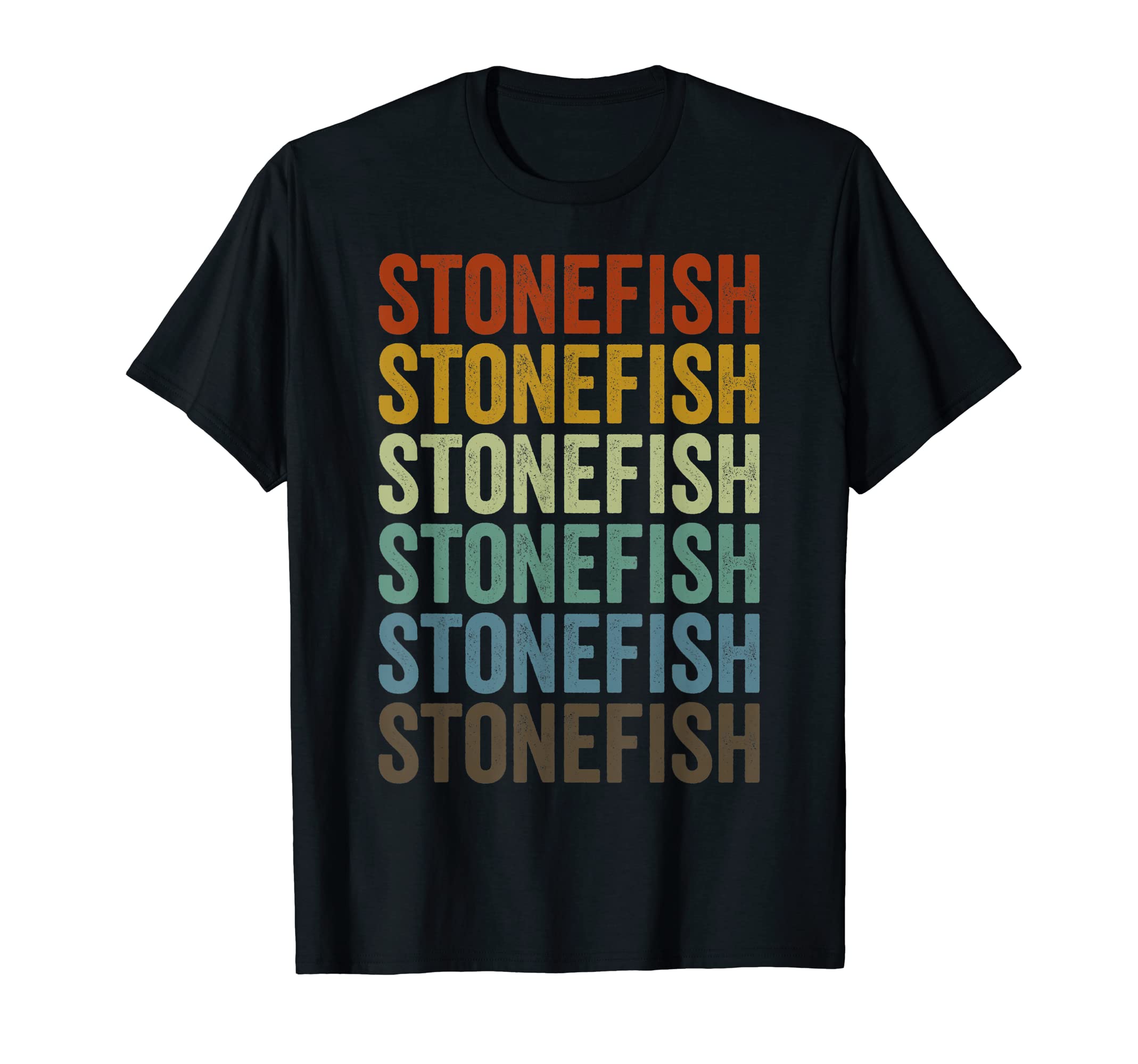 Stonefish Fish Retro T-Shirt