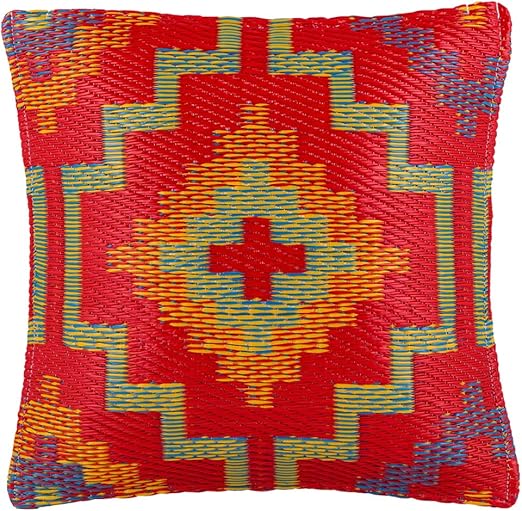 Fab Habitat Outdoor Premium Recycled Plastic Pillow Waterproof, Fade Resistant