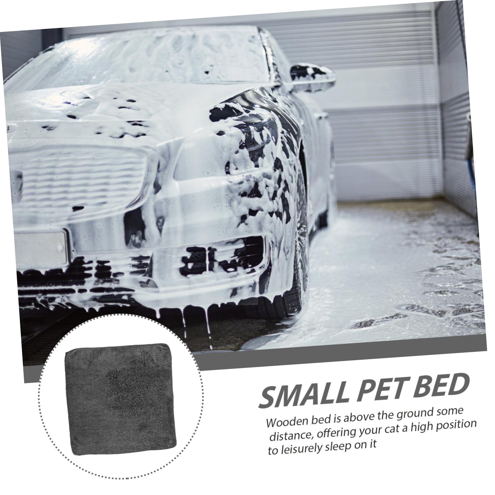 Alipis Paños de Microfibra Absorbentes y Fácil Lavado para Limpieza 12 Piezas Diseño Multiusos Reutilizables Material Engrosado para Coche y Hogar