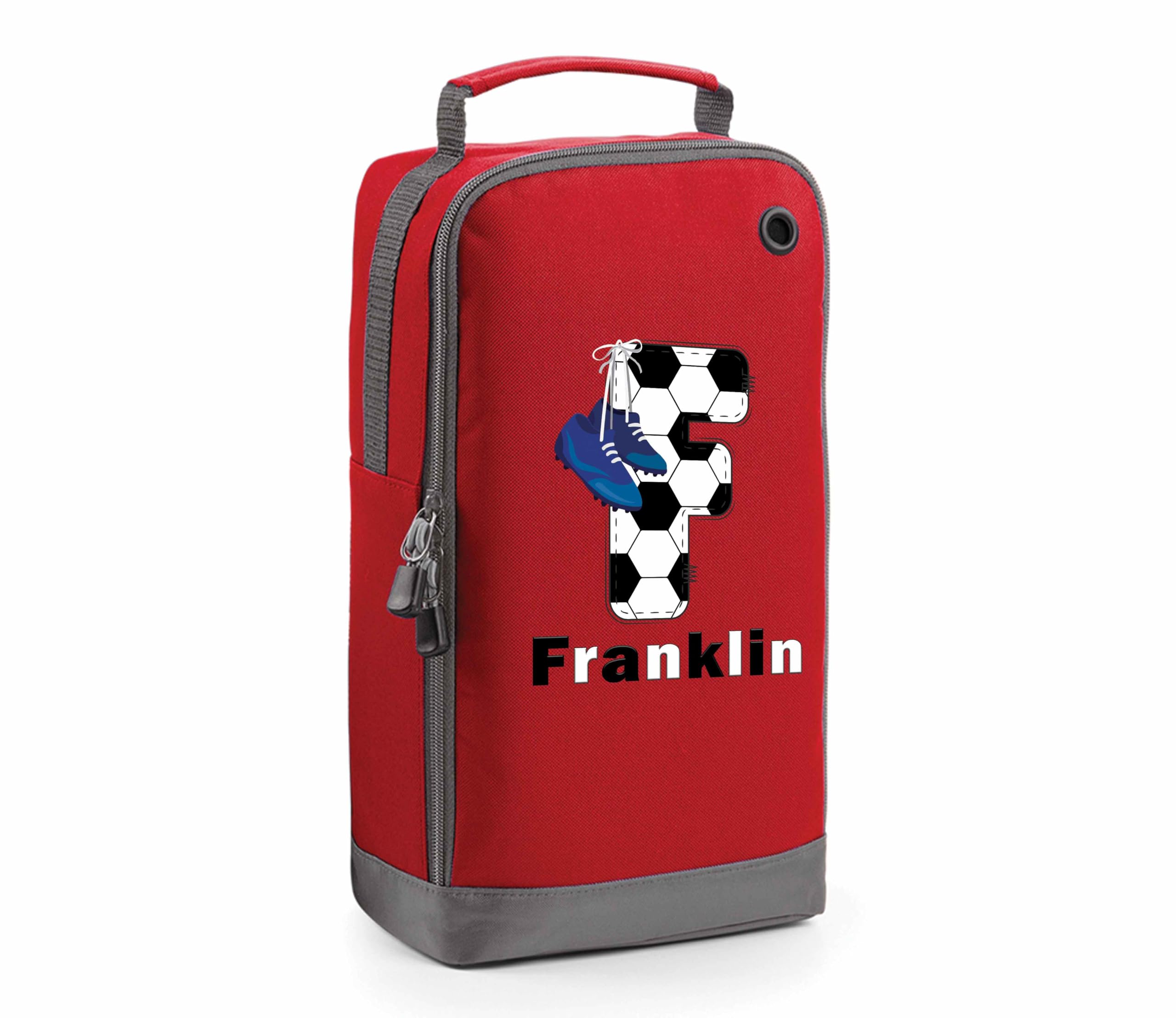 Personalised Football Boot Bag Kids Custom Name Rugby Sports Bag 5