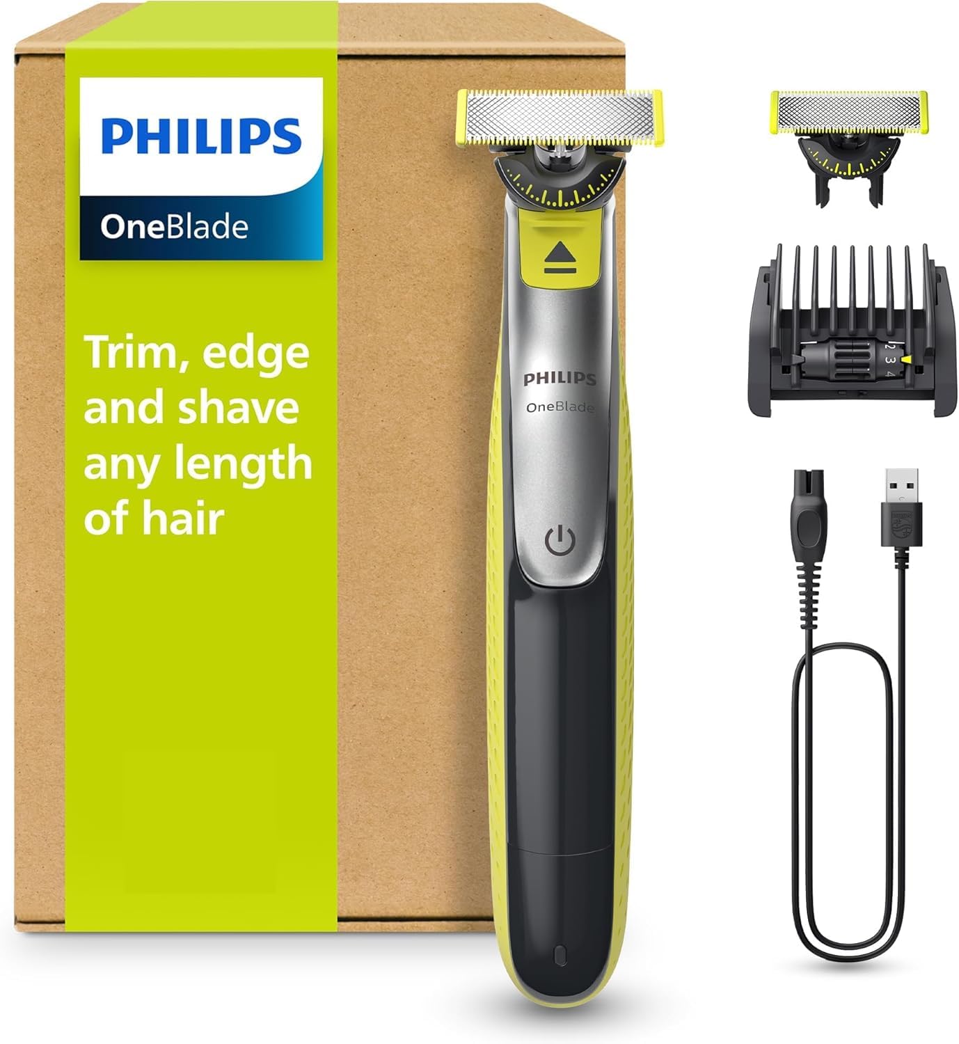 Philips OneBlade Pro 360 QP2724/23 Detail-Trimmer – Schwarz