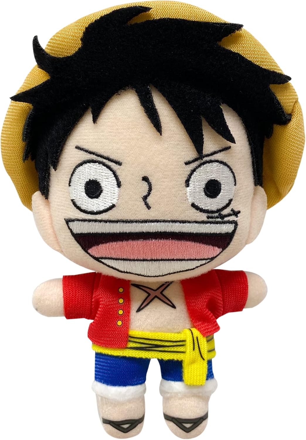 Great Eastern Entertainment One Piece - Monkey D. Luffy (New World) Mini Plush 5''