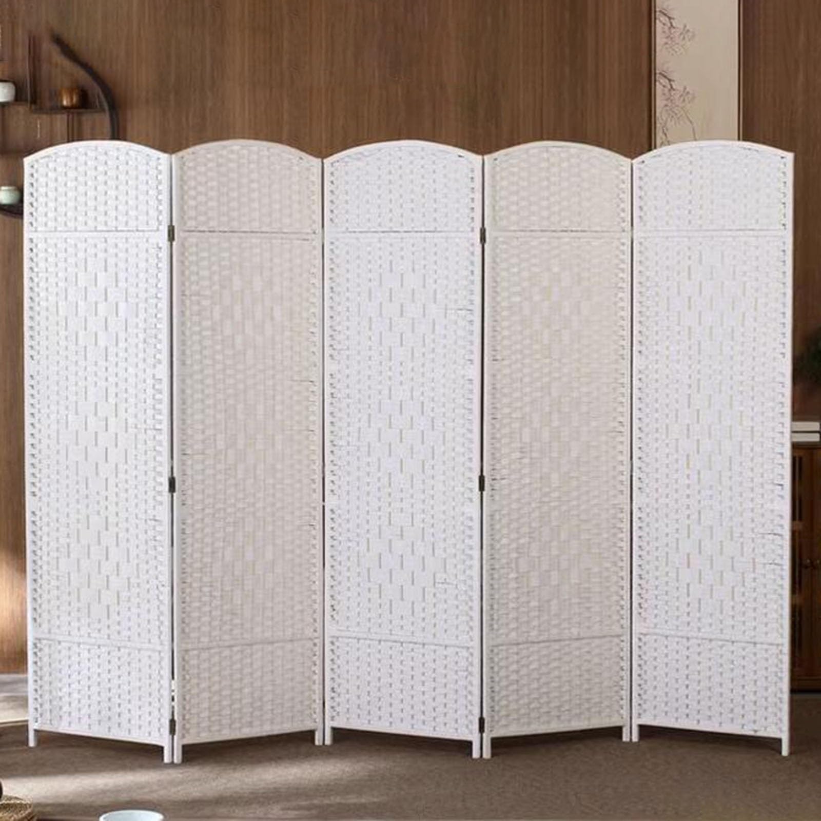 Solution d'intimité en bambou pour séparer un dortoir ou salon