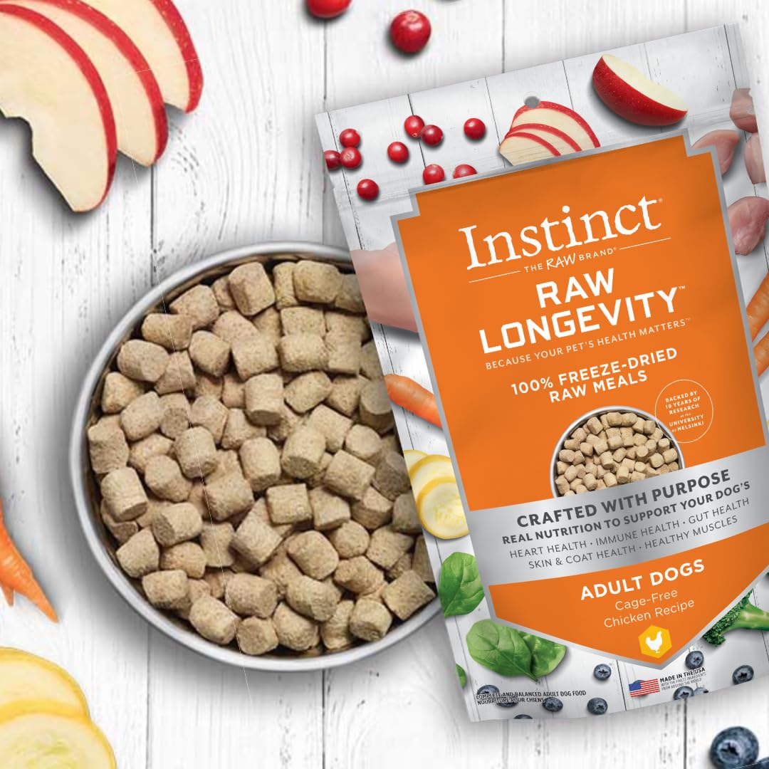 Amazon.co.jp: Instinct フリーズドライ 犬用 乳酸菌入りローフード