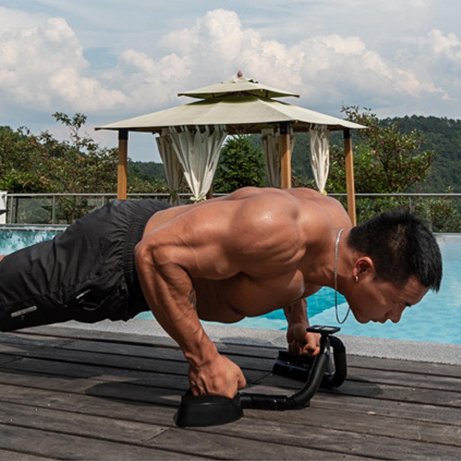 Plank-Training, Plank Trainer – Plank Trainer portable avec minuteur Core Trainer Support de planche | Appareil d'entraînement abdominal Core Exerciser Abdominal Core Appareil d'entraînement des