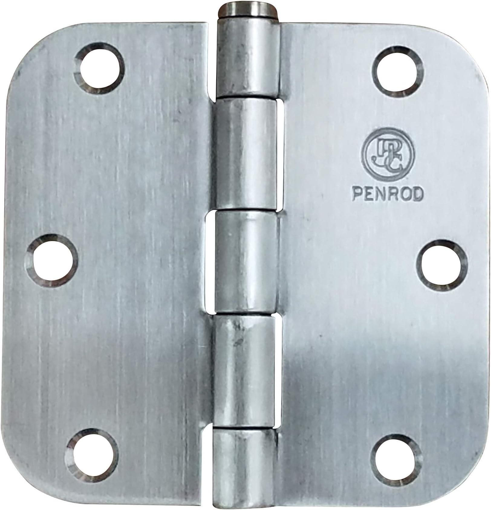 Stainless Steel Door Hinges 3.5 Inch with 5/8 Inch Radius, Highly Rust Resistant, 2 Pack
