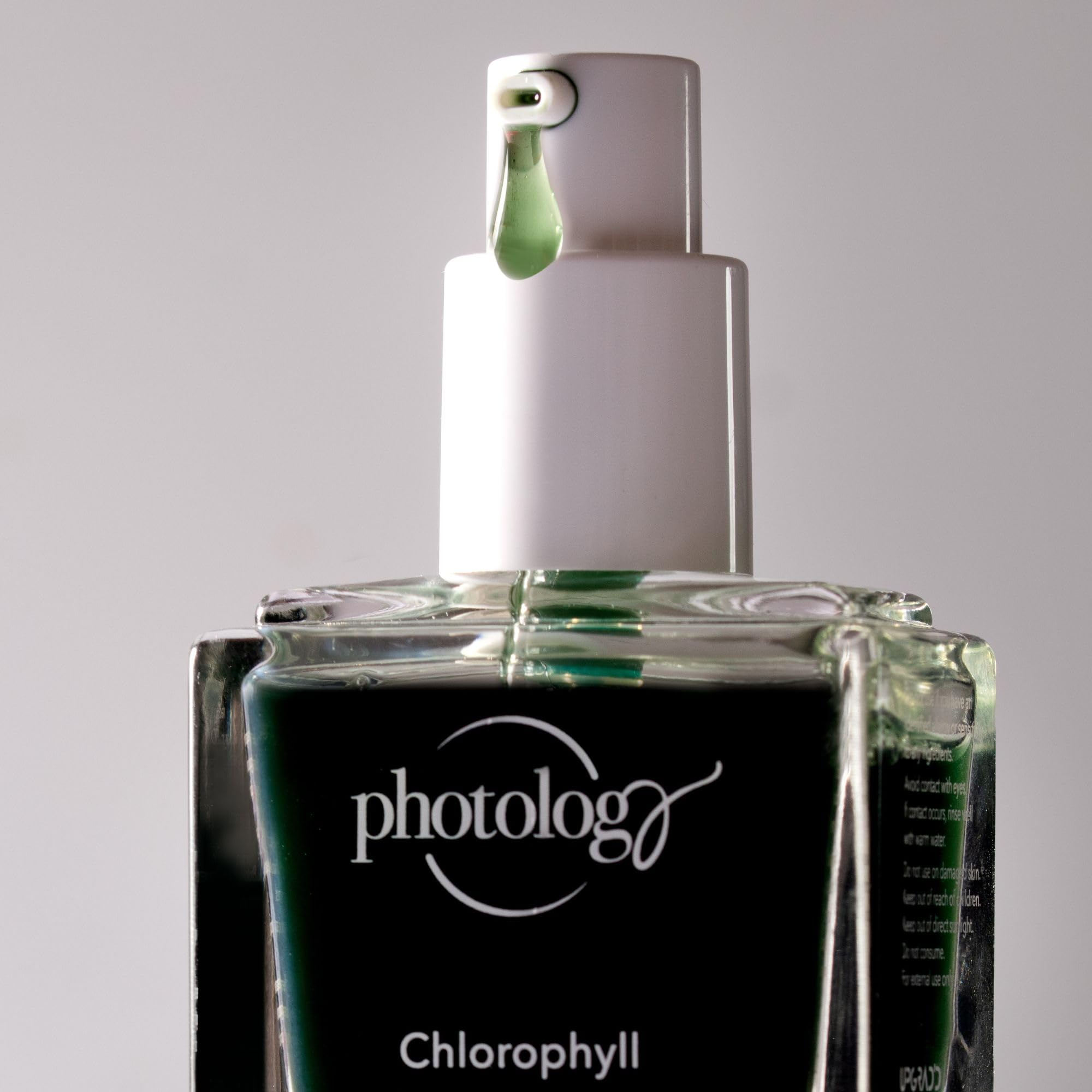Masque photo à la chlorophylle, masque visage pour luminothérapie rouge, réduit les ridules et rafraîchit tous les types de peau grâce à la centella asiatica – 30 ml
