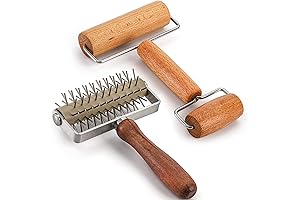 Pizza Hole Roller & Docker: Effortless Crust Perfection