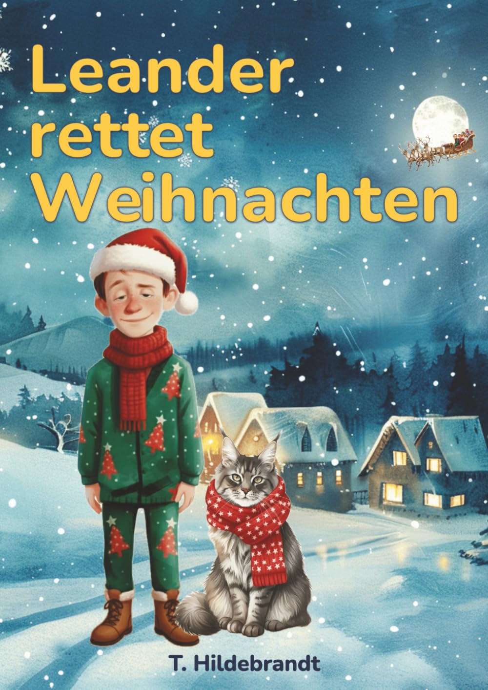 Leander rettet Weihnachten: Eine magische Weihnachtsgeschichte über Mut, Freundschaft und die Kraft, an sich selbst zu glauben. (Meine Weihnachtsgeschichte – personalisiertes Kinderbuch mit Namen)