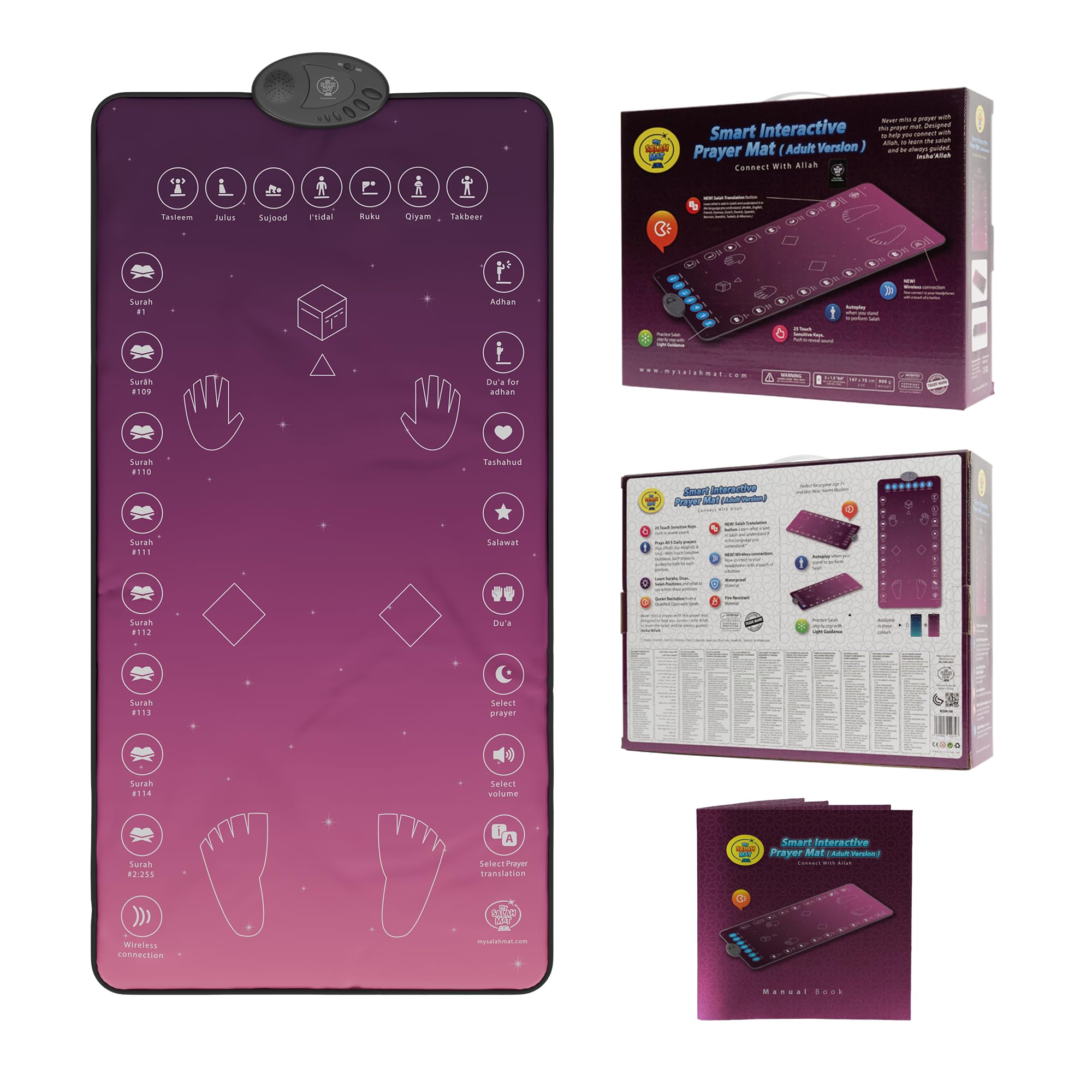 My Salah Mat (Original, Rahma Smart Interactive Adult Prayer Mat