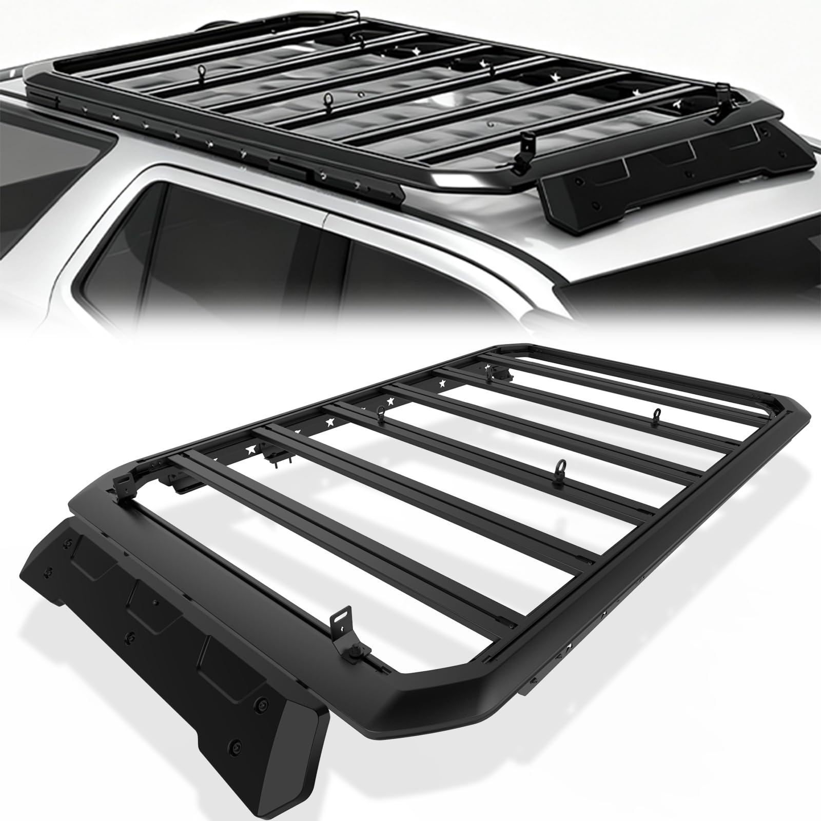 Photo 1 of ***FACTORY SEALED***
CLAMBER Full Length Roof Rack for 2025+ Toyota 4Runner 6th Gen, Aluminum Heavy-Duty Overland Cargo Rack Simple Installation Sturdy Construction