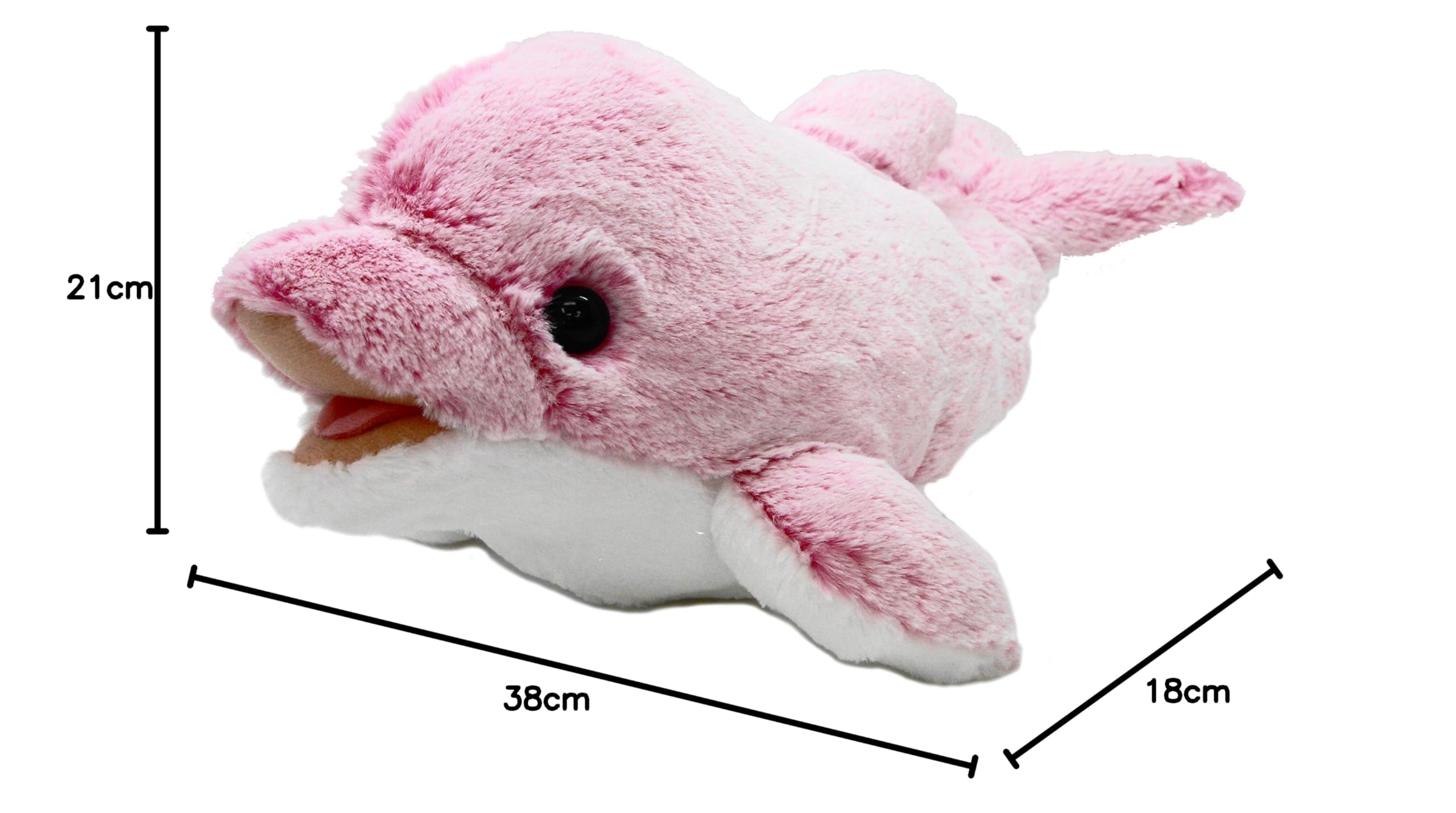 Amazon.co.jp: オーロラワールド ぬいぐるみ パウダーキッズ イルカ