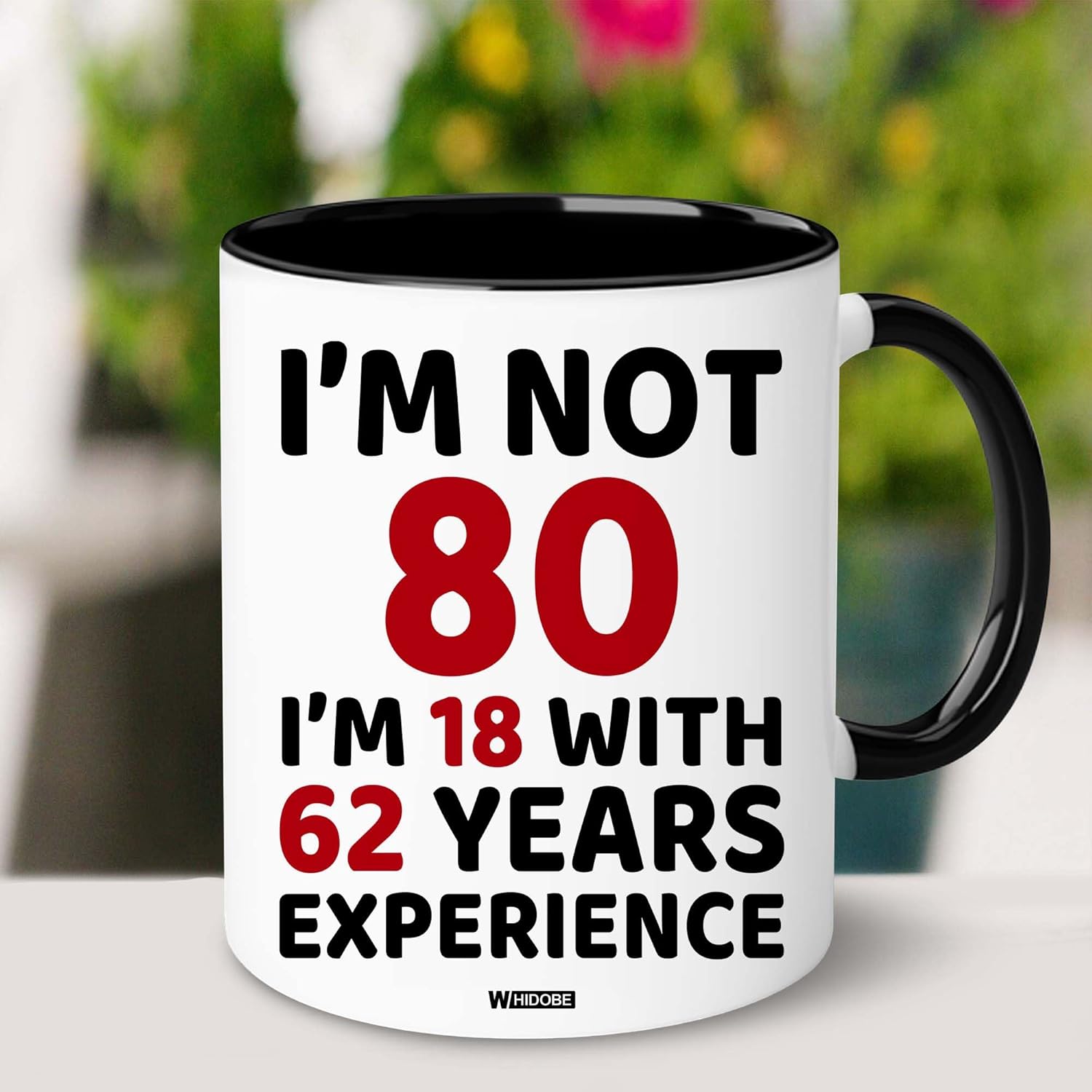 WHIDOBE 80th Birthday Gifts For Men, Women - Gift For 80 Year Old - 80th Gifts For Grandma, Grandpa - 1946 Birthday Gift For Mom, Dad - 80 Years Old Birthday Gifts Mug - Image 6