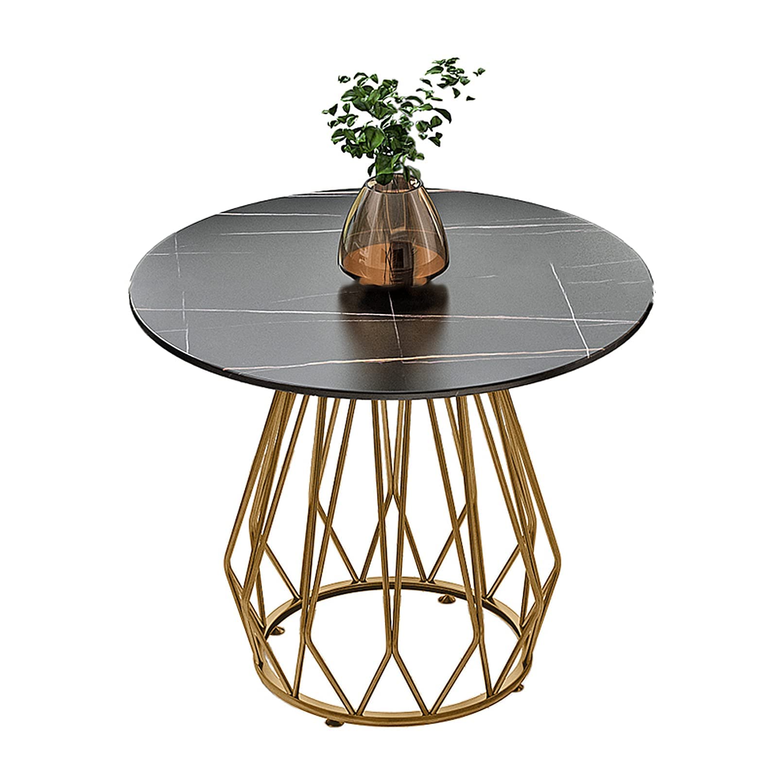 Table basse ronde couleur B pour salon et espace d'accueil - Modèle simple