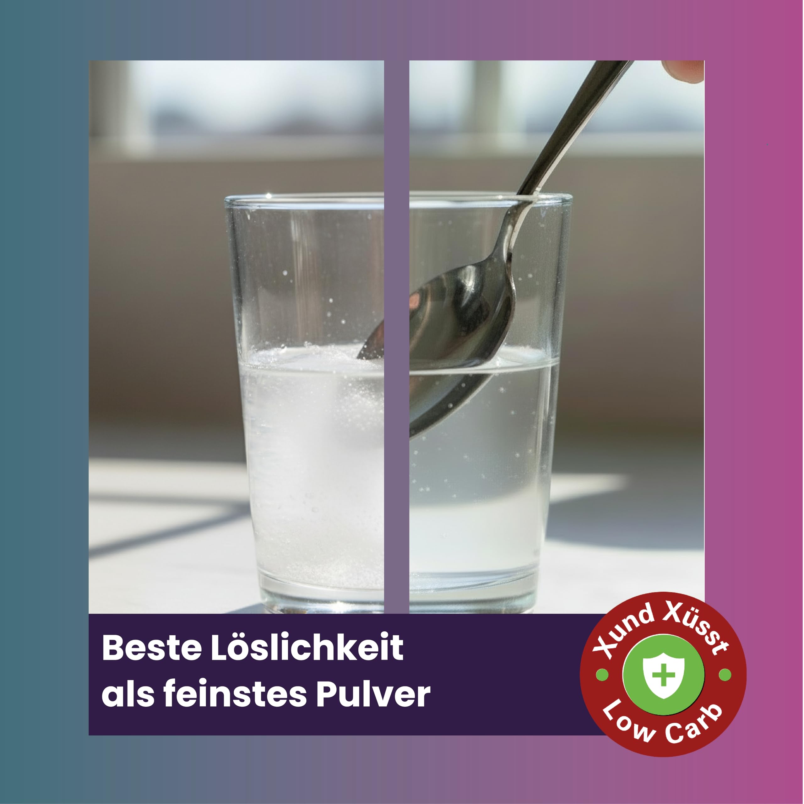 D(+) Galactose 1000 g Pulver - hochrein 99,8% - Schweizer Markenqualität - aus Akazie fermentiert & lactosefrei - Schleimzucker - sehr gut löslich