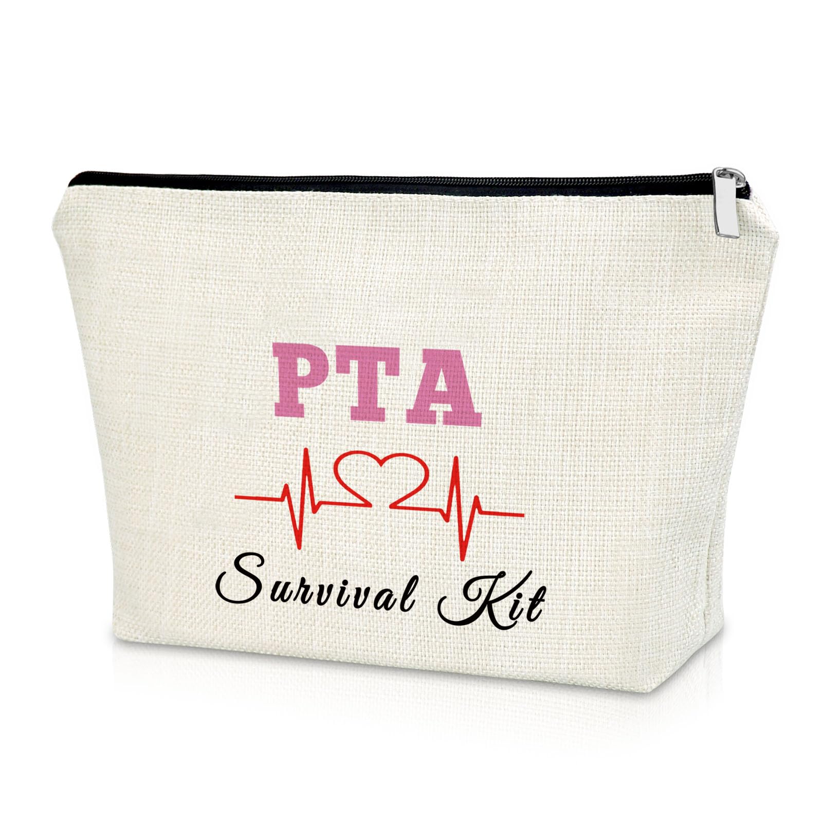 Sazuwu Physical Therapist Assistant Gifts for Women Makeup Bag Pta Volunteer Appreciation Gifts PTA Graduation Gift Cosmetic Bag PTA Thank You Gifts Physical Therapy Gifts for Therapist