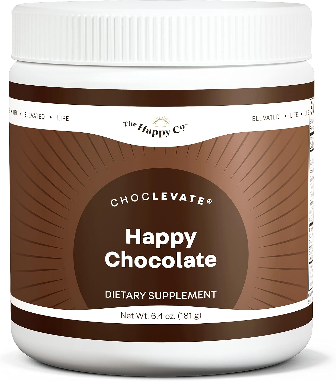 Elevacity - Choclevate - Nootropic-Infused Hot Chocolate Mix - Support Mood, Mental Focus, Energy, and Motivation - 6.4 Oz Powder Mix, 30 Servings