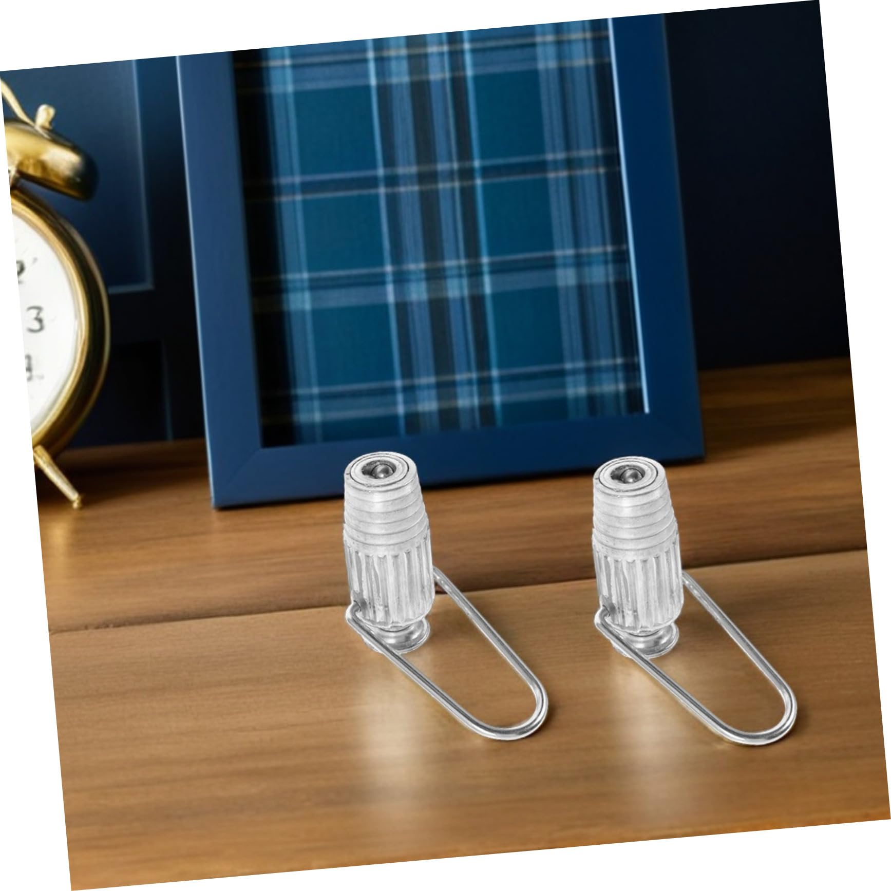 Wäscheleinenspanner 6 Stück aus Aluminiumlegierung Silber für Wäscheleine | Einfache Montage, für Drinnen und Draußen, zur Regulierung Fester Wäsche und Kleidung