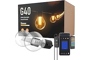 Outdoor Lights with Bluetooth Magic Control