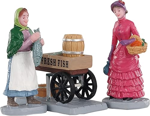 Lemax Village Collection Pescado fresco para la venta, juego de 3 # 02950