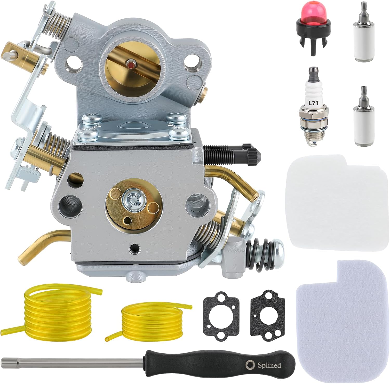 C1M-W26C Carburetor for Poulan Pro PP4218 PP4218A PP3416 PP3516 PP3816 PPB3416 P4018WT SM4218AV Chainsaw 545070601