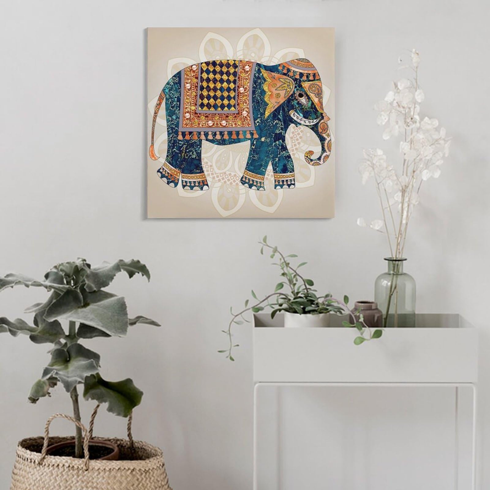 アフリカの絵画　アート　タペストリー　〜アフリカで購入〜 アフリカの絵画 アート タペストリー 〜アフリカで購入