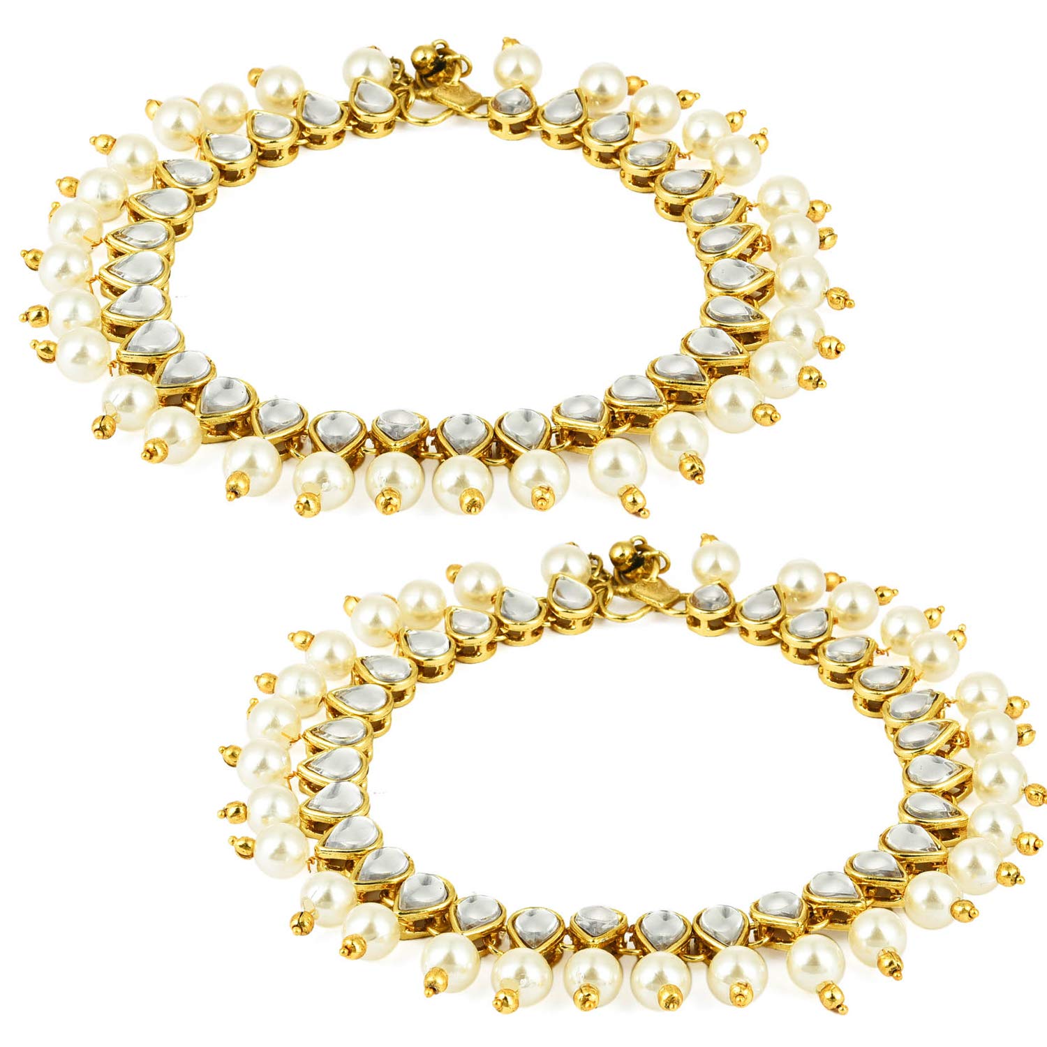 See full amazon price history chart for Yellow Chimes Pearl Dropping Kundan Gold Plated Stylish Traditional Payal Anklets for Women and Girls Yellow Chimes Pearl Dropping Kundan Gold Plated Stylish Traditional Payal Anklets for Women and Girls (B07P37XRSW) Amazon Price History, Amazon Price Tracker