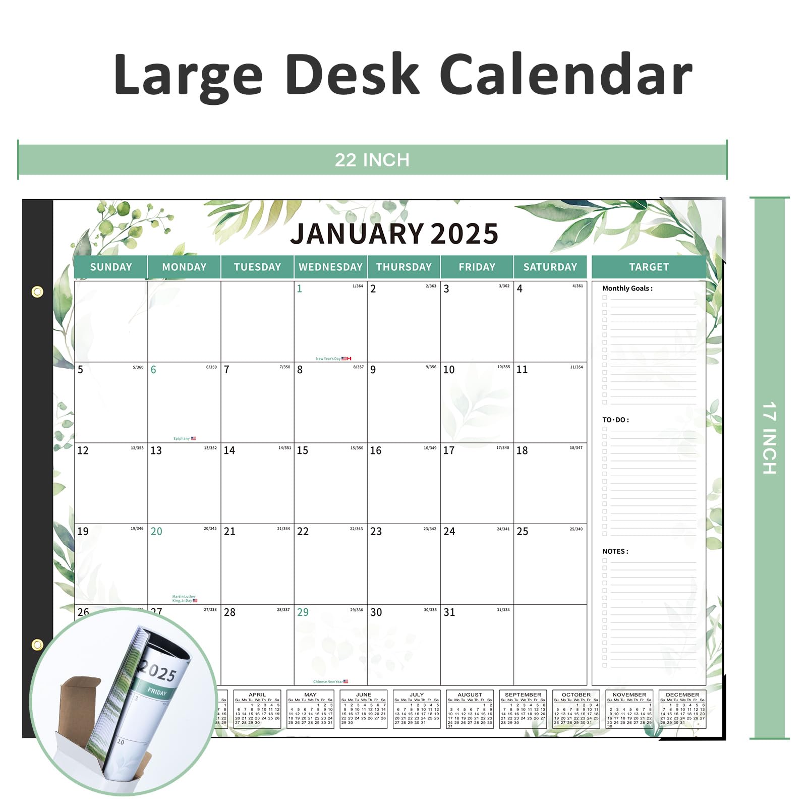 Aazon.co : Ensight 2025-2026 HARDCOVER Leather Planner Weekly