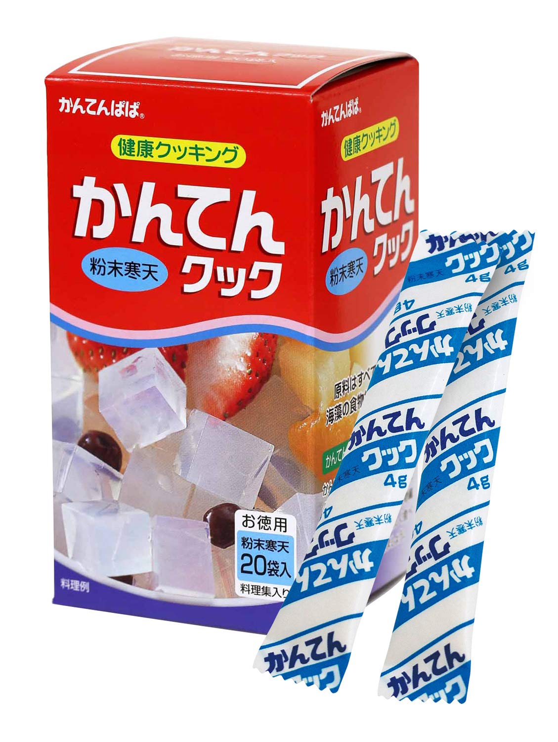 かんてんぱぱ 伊那食品 徳用かんてんクック 4g×20p