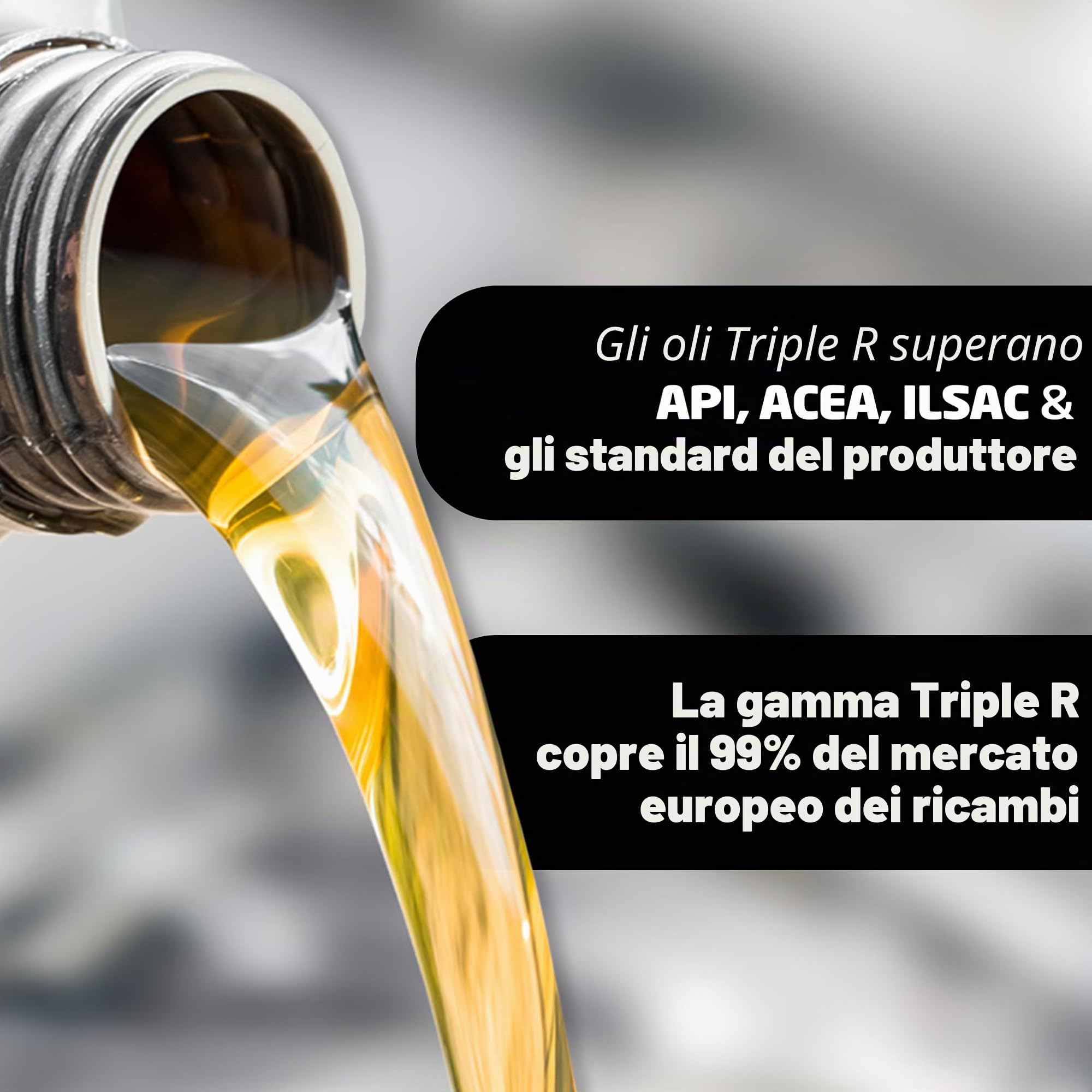 Carlube Triple R 0W-20 ACEA C5 VW Olio Motore Completamente Sintetico R-TEC 3 5L per Porsche e Volkswagen