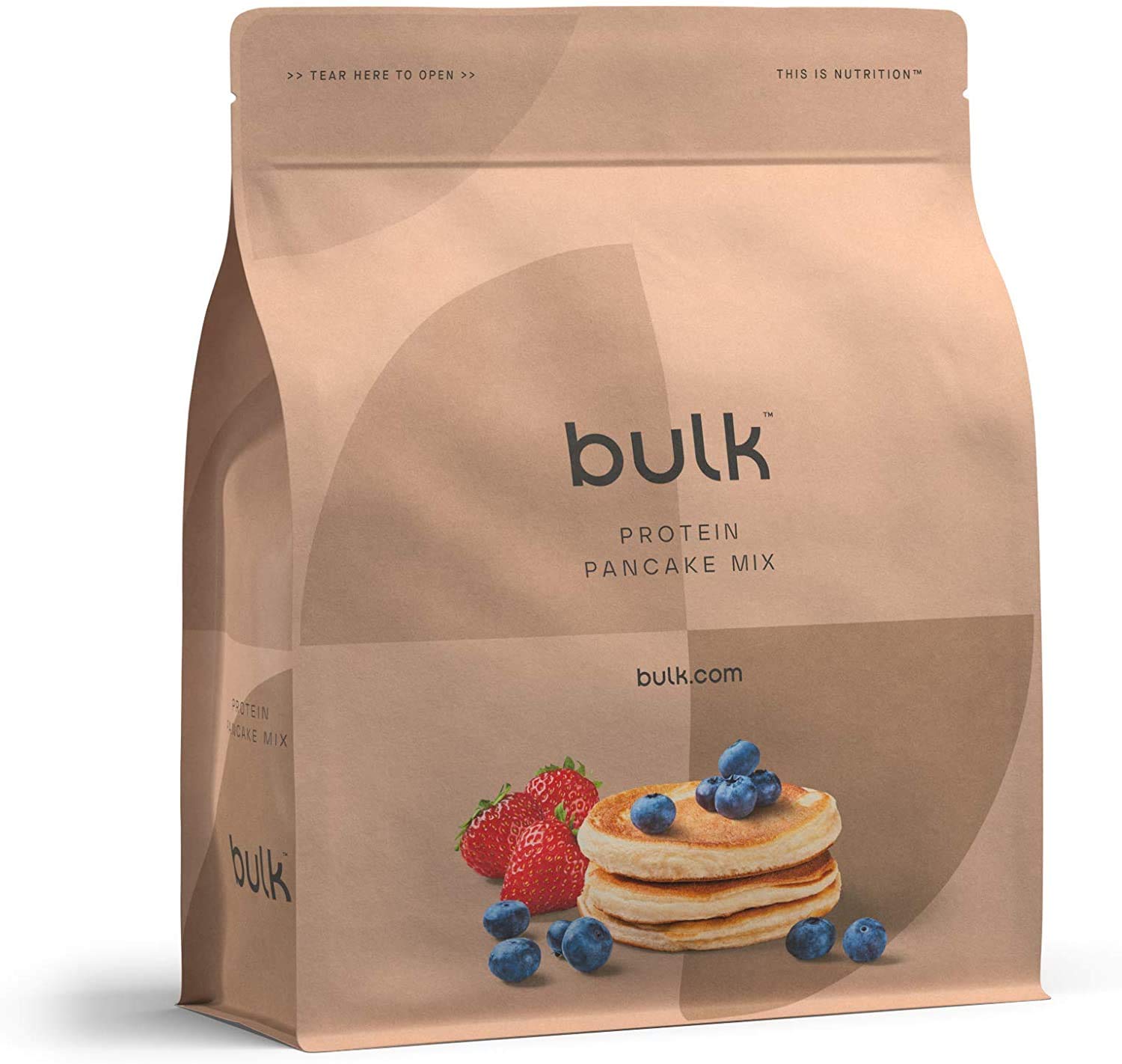 BulkHigh Protein Pancake Mix, Original, 500 g, Packaging May Vary