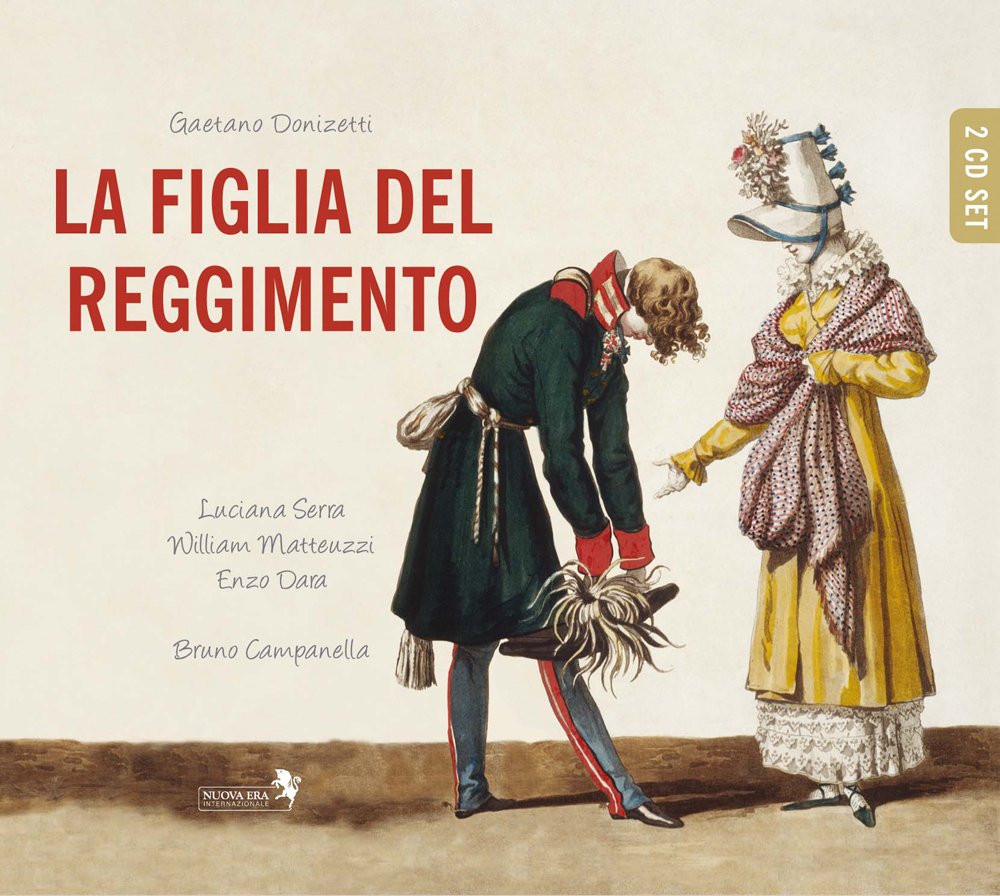La Figlia del Reggimento Luciana Serra, William Matteuzzi, Enzo Dara