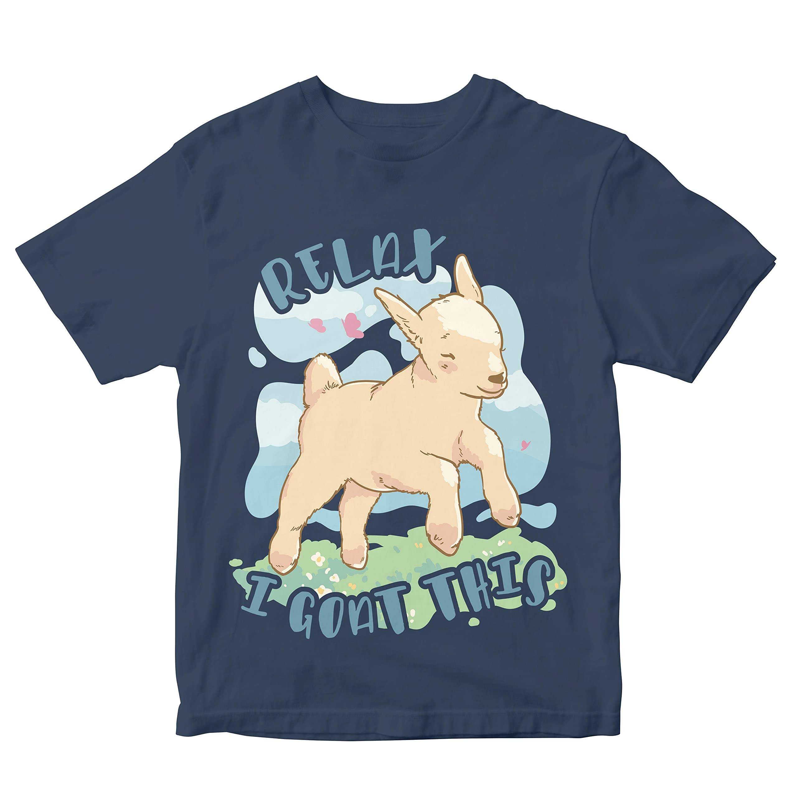 Heybroh Kids T-Shirt Relax, I Goat This 100% Cotton Boy's Girl's Regular Fit Unisex T-Shirt