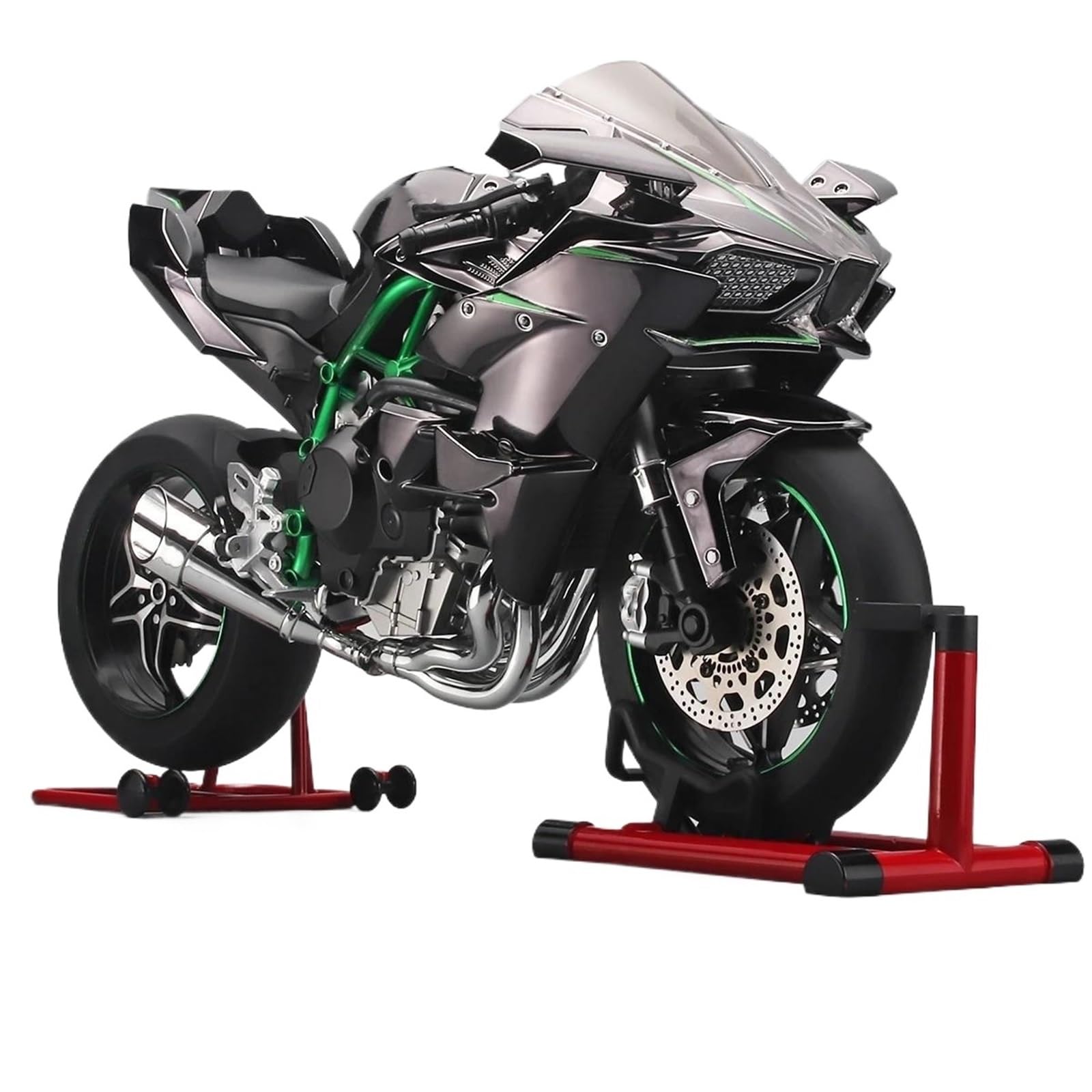Modèle réduit moto miniature 1/6 Kawasaki Ninja H2R collection métal injecté