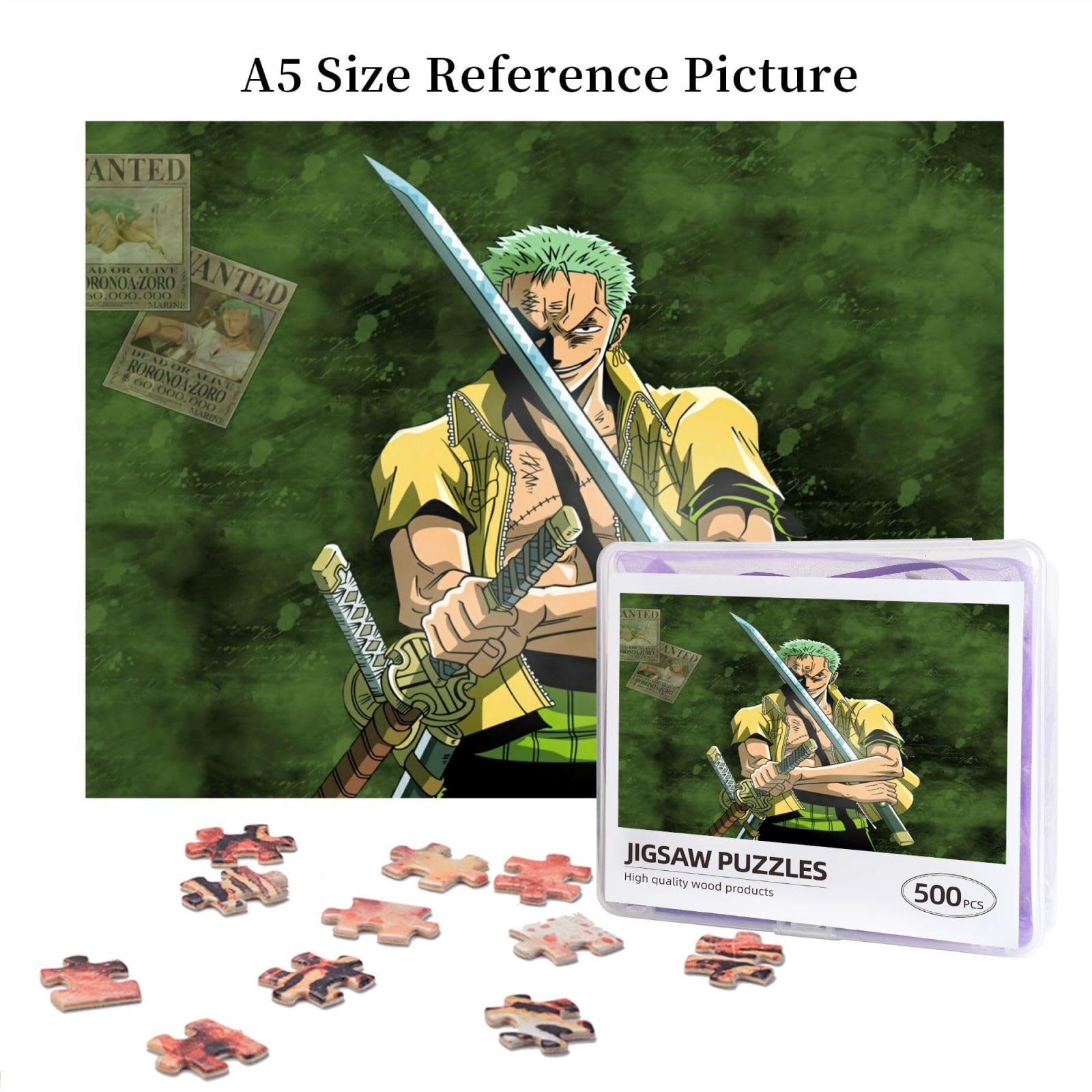 Amazon.co.jp: 500ピース ジグソーパズル ワンピース One Piece ゾロ